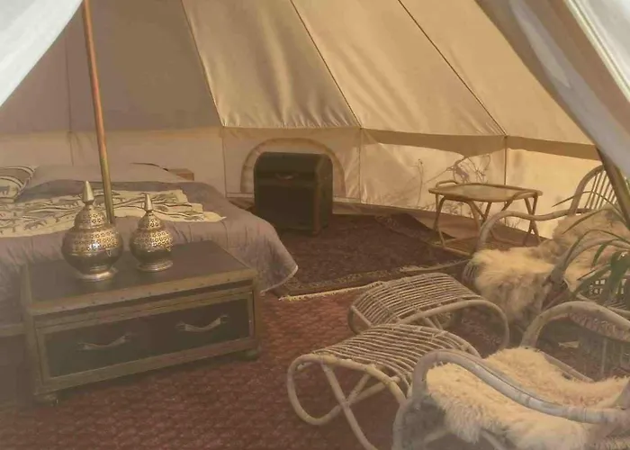 럭셔리텐트 Stenbaekgard - Farm Glamping